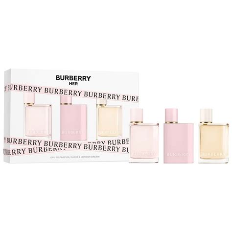 burberry her perfume trio set|where to buy her perfume.